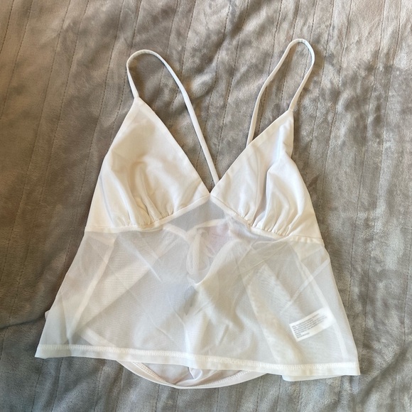 Wild Fable White Camisole with Adjustable Straps - Picture 1 of 2